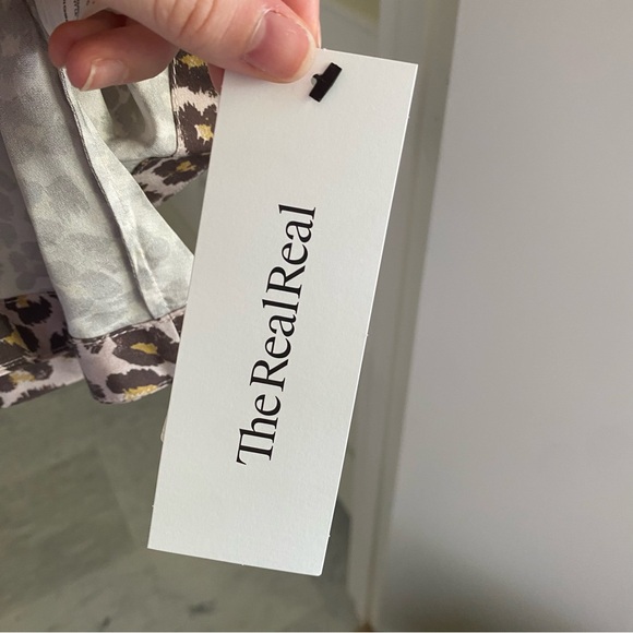 Zimmerman Leopard print structured silk dress - Picture 6 of 8